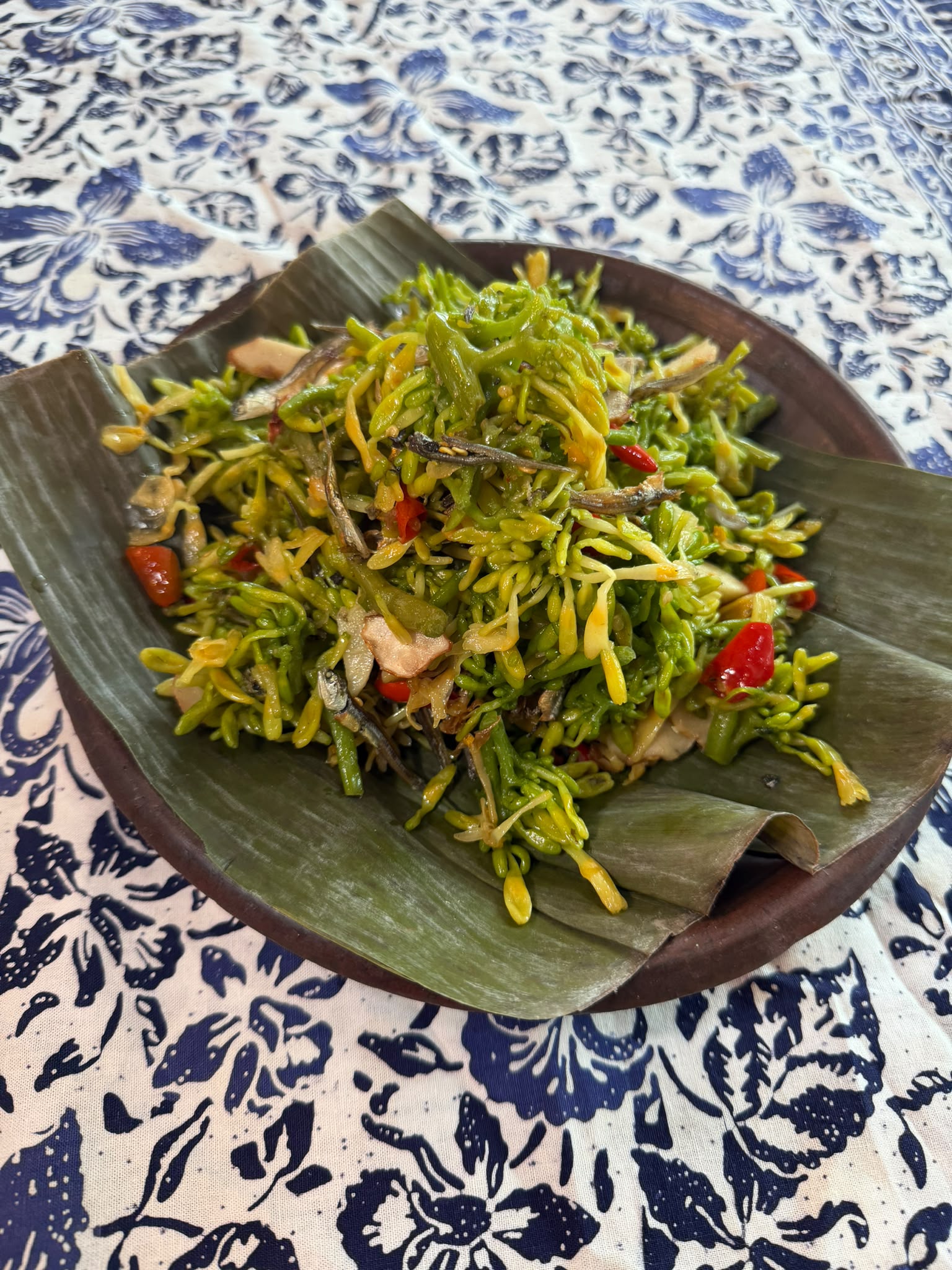 Oseng kembang pepaya