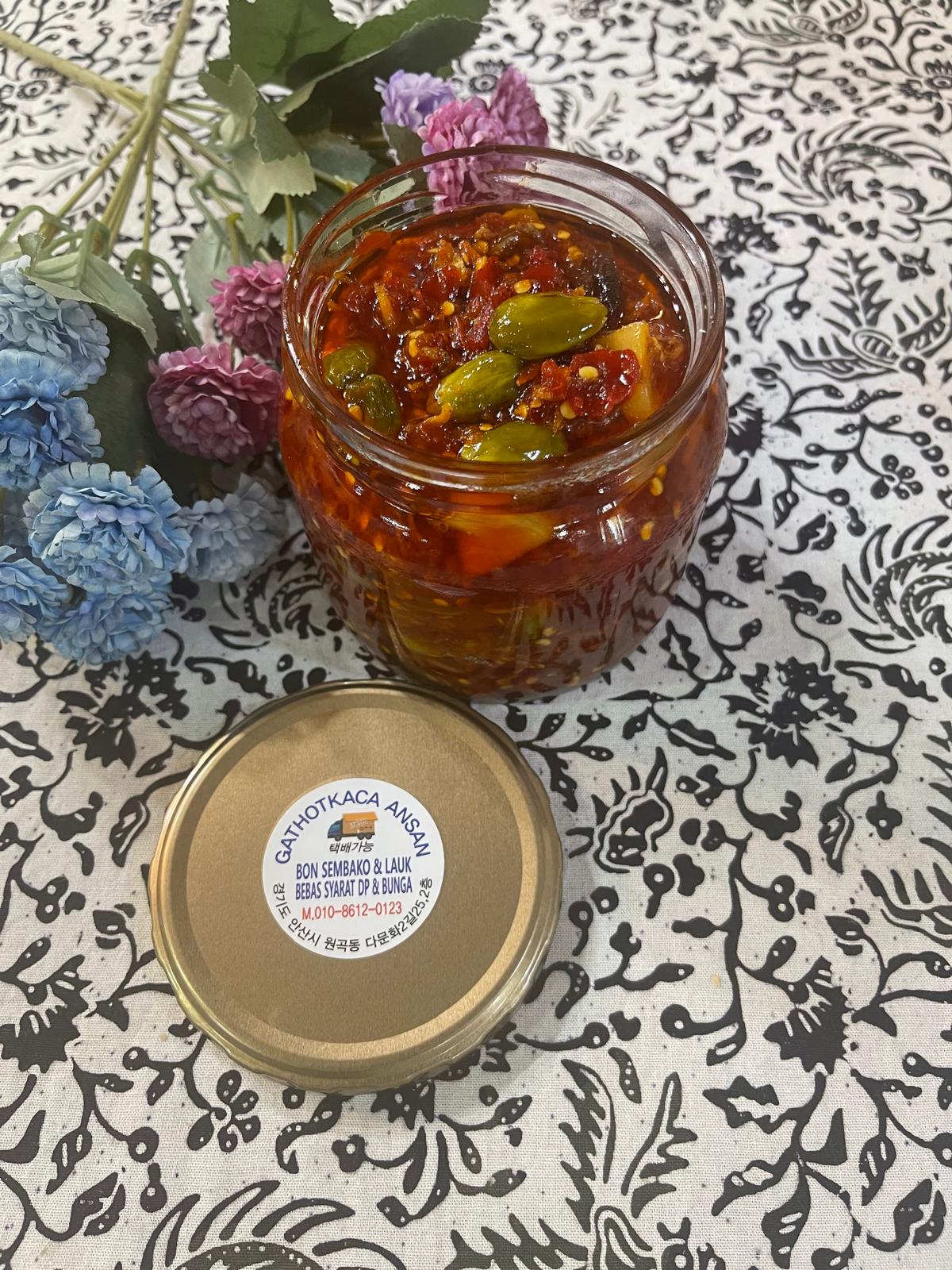 Sambel teri pete