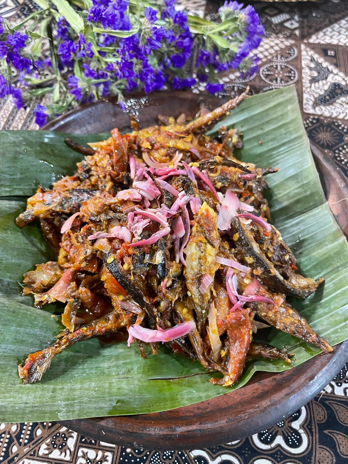 Kecombrang ikan tongkol