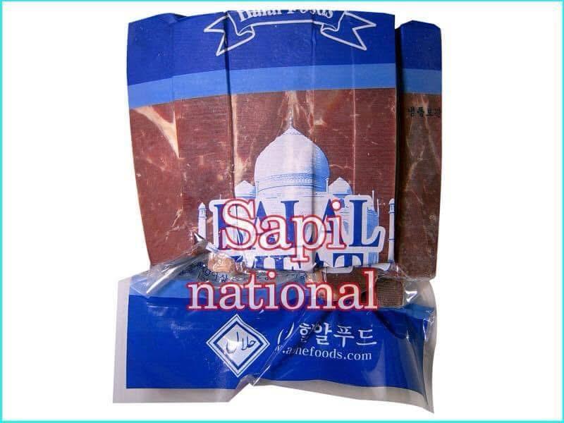 Sapi national 1.55 kg (halal)