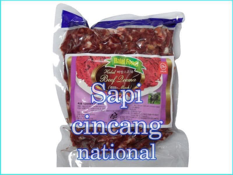 Sapi cincang halal